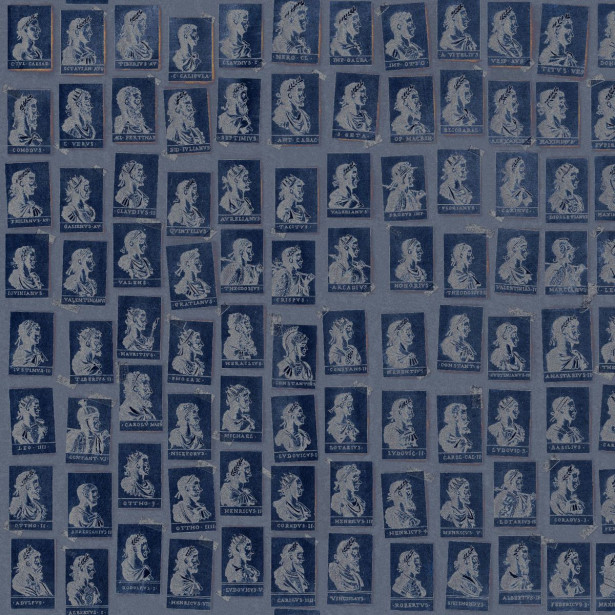 Paneelitapetti Mindthegap Emperors, 1.56x3m, sininen