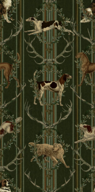 Kuvatapetti MindTheGap Mountain Dogs, 1.56x3m, non-woven