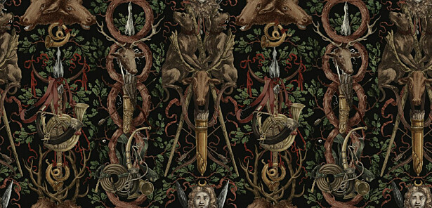 Kuvatapetti MindTheGap The Ganghover Hunt, 1.56x3m, non-woven