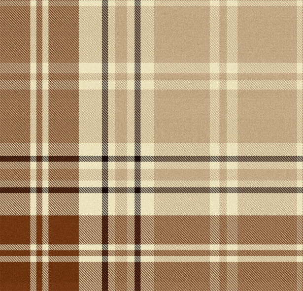 Tapetti Mindthegap Chesterfield Plaid, ruskea