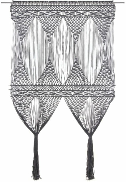 Macrame verho puuvilla antrasiitti 140x240cm_1