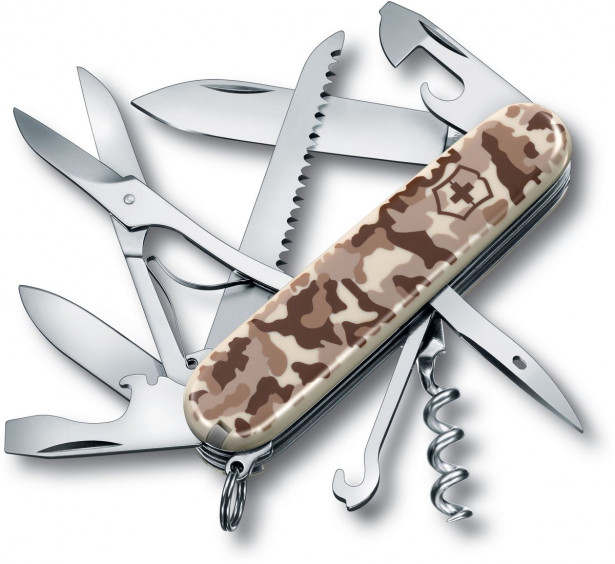 Monitoimityökalu Victorinox Huntsman desert camouflage 91 mm