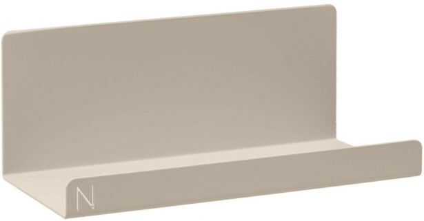 Kylpyhuonehylly Naka Deck S, 200x80 mm, teippikiinnitys, beige, Verkkokaupan poistotuote