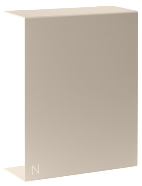 Kylpyhuonehylly Naka Box L, 225x300 mm, teippikiinnitys, beige, Verkkokaupan poistotuote