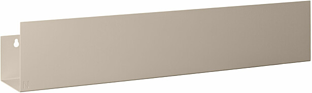 Kylpyhuonehylly Naka Pod L, 600x120 mm, ruuvikiinnitys, beige, Verkkokaupan poistotuote