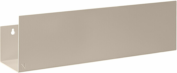 Kylpyhuonehylly Naka Pod M, 400x120 mm, ruuvikiinnitys, beige