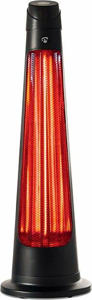 Terassilämmitin Nedis HTPA21BKW SmartLife Wi-Fi 1200W musta