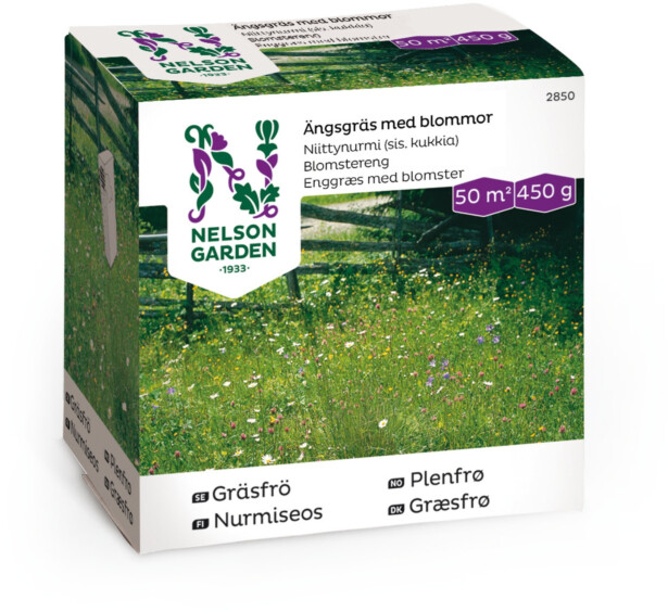 Kukkaniitty Nelson Garden, siemenseos, 0,45kg