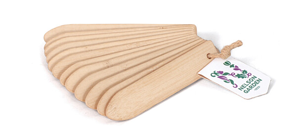 Nimikyltti kasville Nelson Garden, 13cm, 12kpl, bambu
