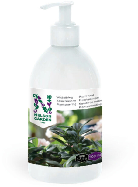 Kasviravinne Nelson Garden, 500ml, pumppupullo