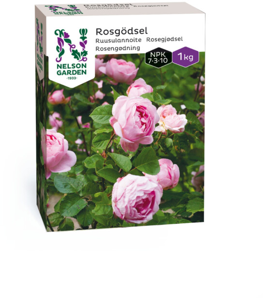 Ruusulannoite Nelson Garden, 1kg