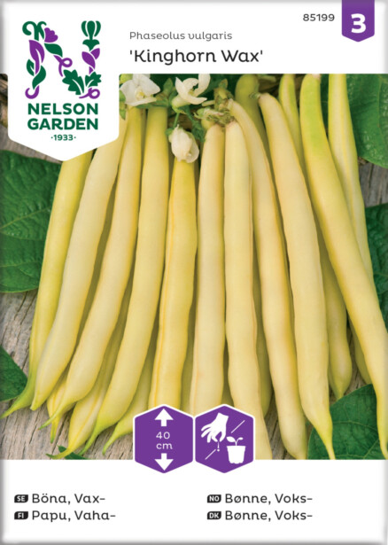 Vahapapu siemen Nelson Garden Kinghorn Wax
