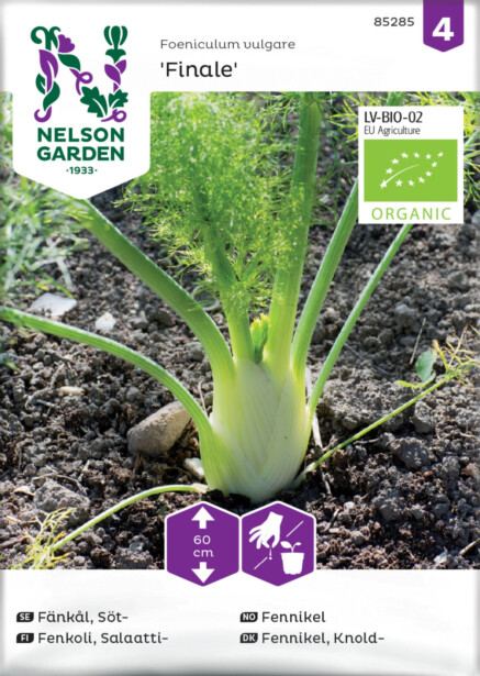Salaattifenkoli siemen Nelson Garden Finale Organic