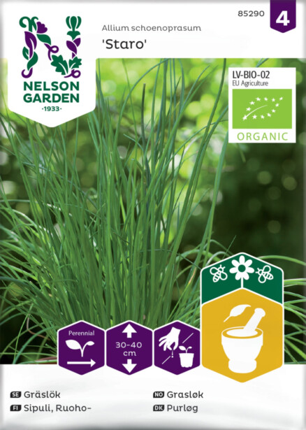 Ruohosipuli siemen Nelson Garden Staro Organic