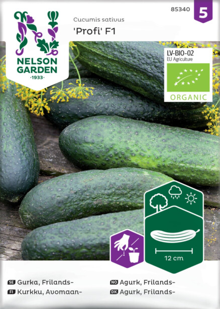 Avomaankurkku siemen Nelson Garden Profi F1 Organic