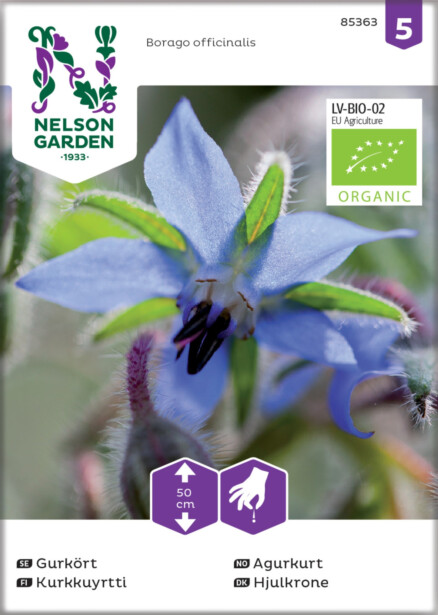 Kurkkuyrtti siemen Nelson Garden Organic