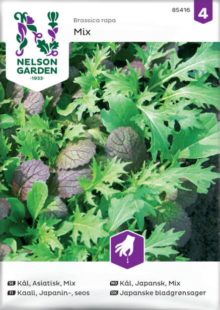 Aasialainen maustevihannessekoitus siemen Nelson Garden
