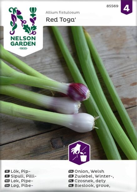 Pillisipuli siemen Nelson Garden Red Toga