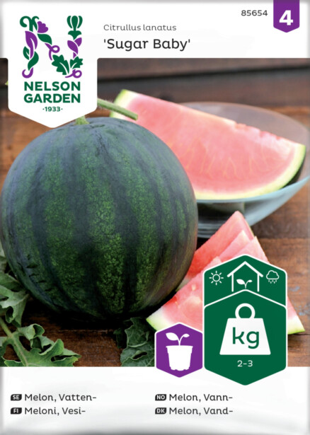 Vesimeloni siemen Nelson Garden Sugar Baby