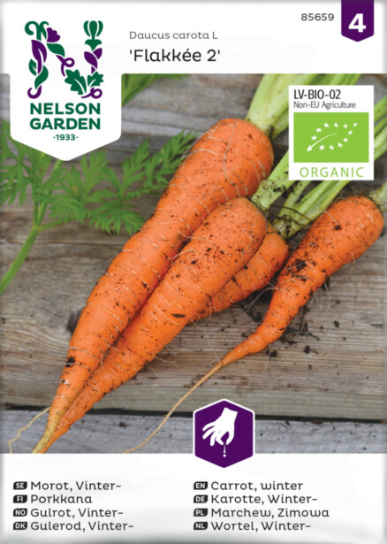 Porkkana siemen Nelson Garden Flakkée 2 Organic