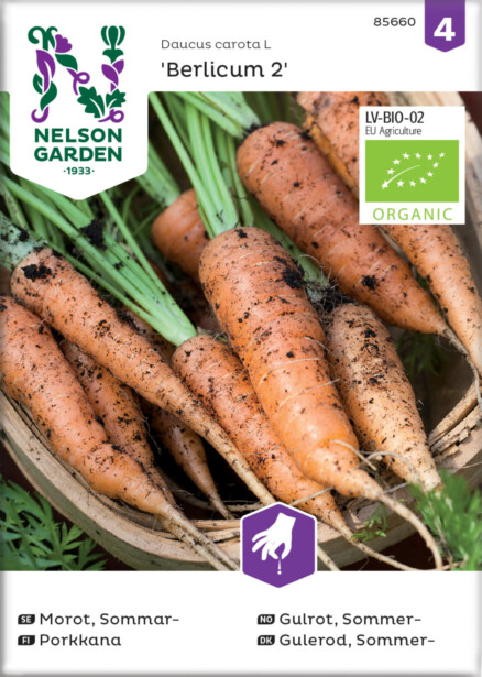 Porkkana siemen Nelson Garden Berlicum 2 Organic
