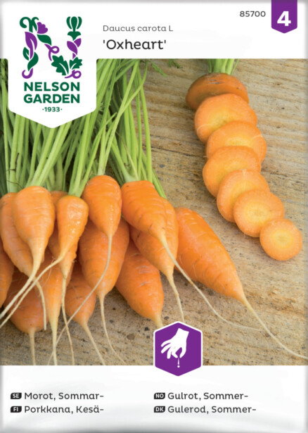 Porkkana siemen Nelson Garden Oxheart