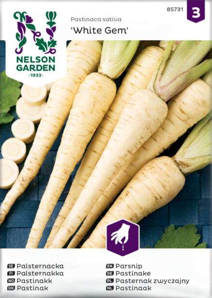 Palsternakka siemen Nelson Garden White Gem