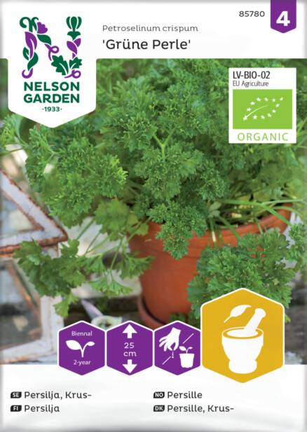 Persilja siemen Nelson Garden Grüne Perle Organic
