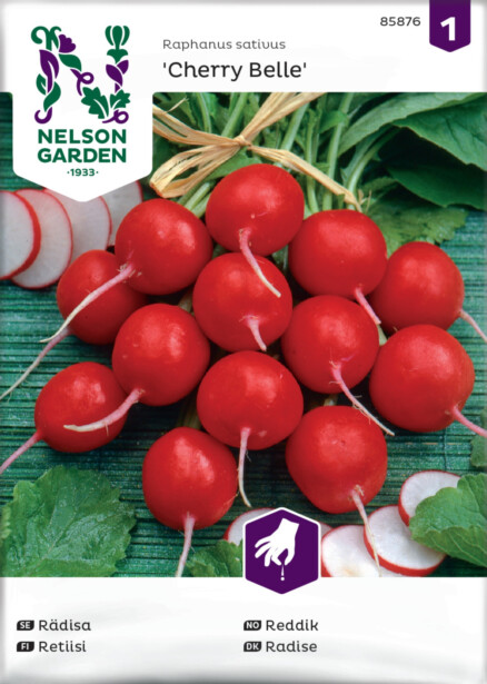 Retiisi siemen Nelson Garden Cherry Belle