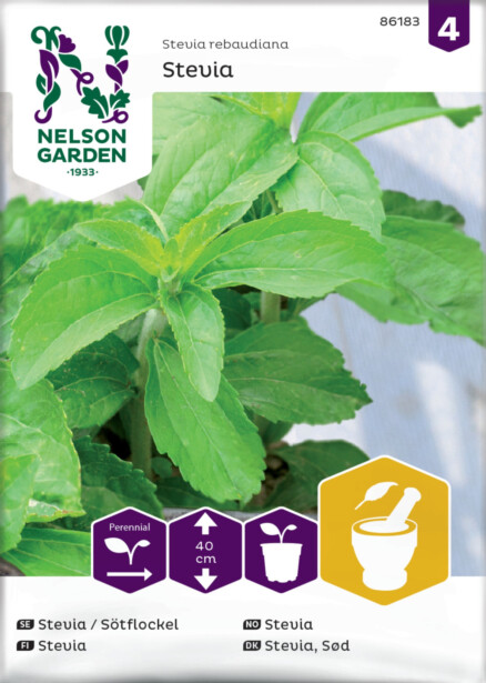 Stevia siemen Nelson Garden