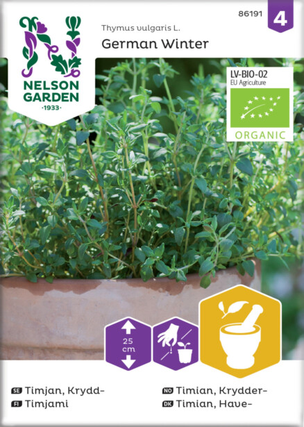 Timjami siemen Nelson Garden German Winter Organic