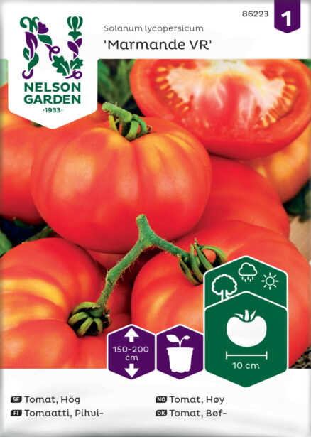 Pihvitomaatti siemen Nelson Garden Marmande VR