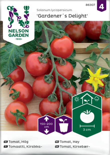 Kirsikkatomaatti siemen Nelson Garden Gardener´s Delight