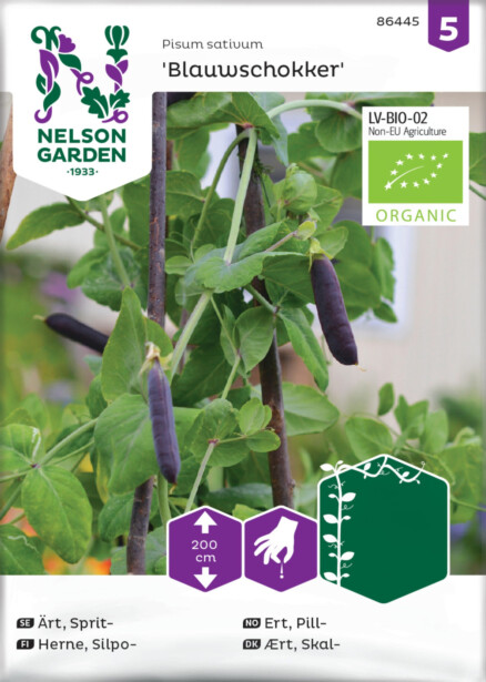 Silpoherne siemen Nelson Garden Blauwschokker Organic