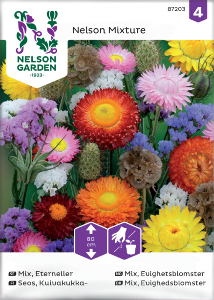 Kuivakukkaseos siemen Nelson Garden
