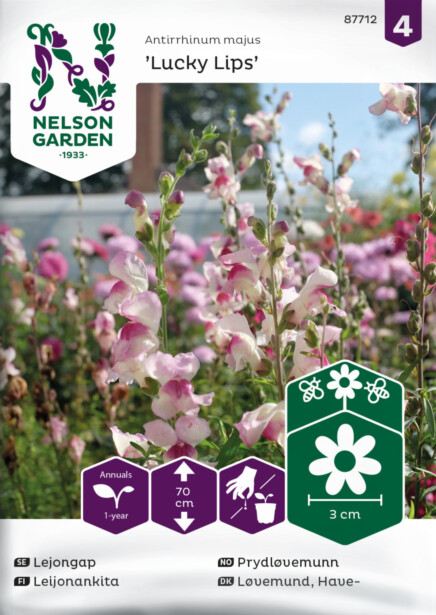 Leijonankita siemen Nelson Garden Lucky Lips