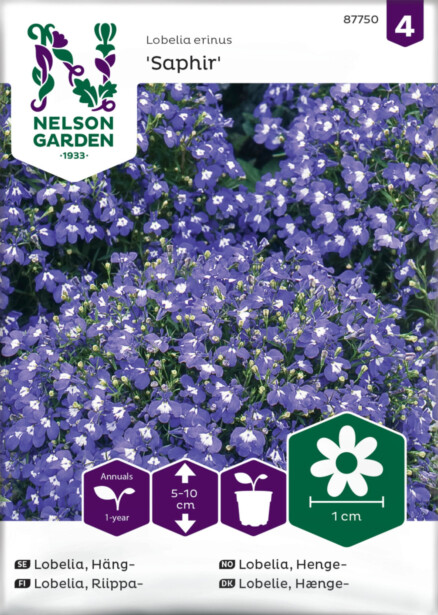 Riippalobelia siemen Nelson Garden Saphir