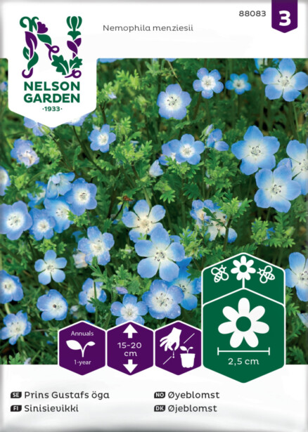 Sinisievikki siemen Nelson Garden