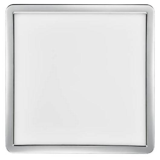 LED-plafondi Nordlux Oja Square, 294x294mm, IP54, 3000/4000K, kromi