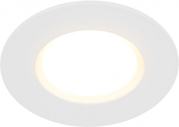 LED-alasvalo Nordlux Siege, Ø85x45mm, 2700K, IP65, eri värejä