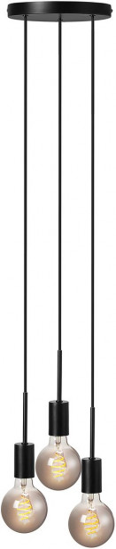 Riippuvalaisin Nordlux Paco, 3-osainen, Ø181mm, musta