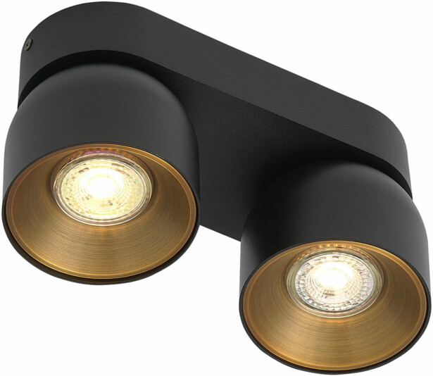 Spottivalaisin Nordlux Pitcher, 2-osainen, musta