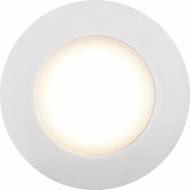 LED-alasvalosarja Nordlux Leonis, Ø85x36mm, 2700K, valkoinen, 3kpl