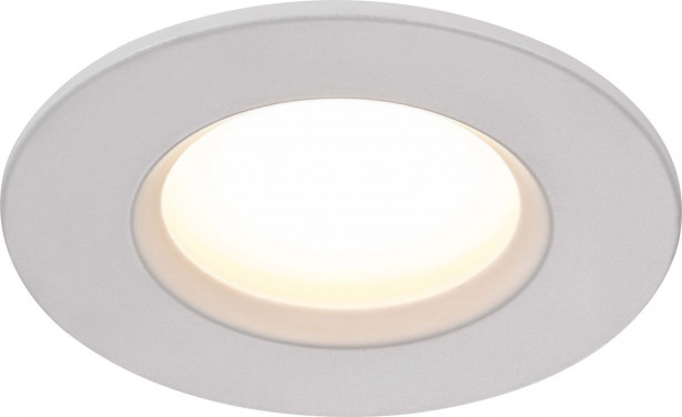 LED-alasvalosarja Nordlux Dorado, ø85x36mm, 2700K, valkoinen, 3kpl