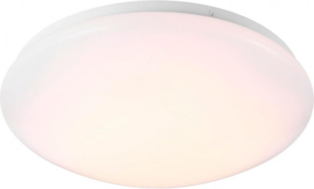 LED-plafondi Nordlux Mani, 18W, ø32,5cm, valkoinen