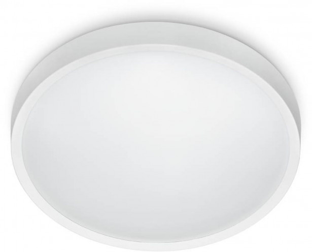 LED-plafondi Nordlux Altus 2700K, Ø29,8cm, valkoinen