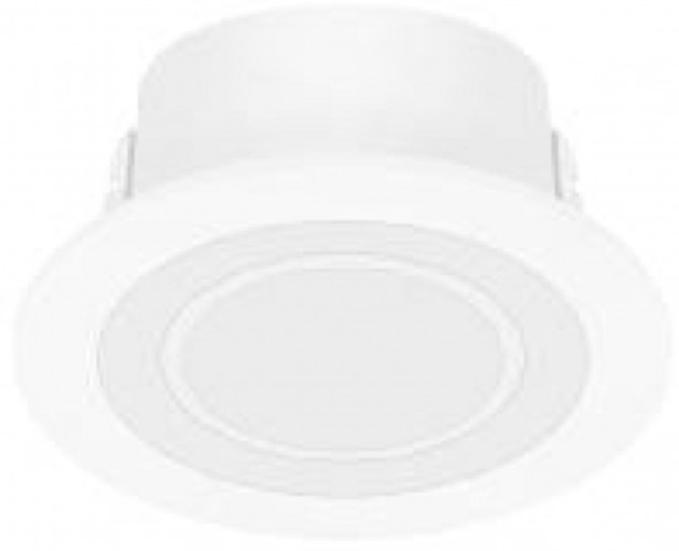 LED-alasvalo Nordlux Clyde 8, Ø8,2cm, 2700K, valkoinen