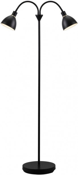 Lattiavalaisin Nordlux Ray, 155cm, 2-osainen, musta