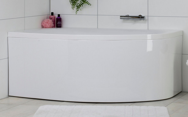 Kylpyamme Noro Soft 1600x1000mm oikea, valkoinen