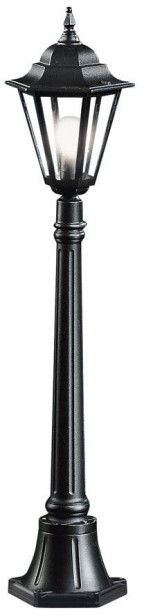 Pylväsvalaisin Noor Milano, Ø265x1170mm, musta